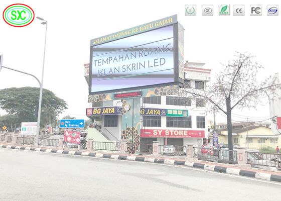 Hochrefresh Rate SMD3535 Outdoor Full Color P6 Werbeplakate