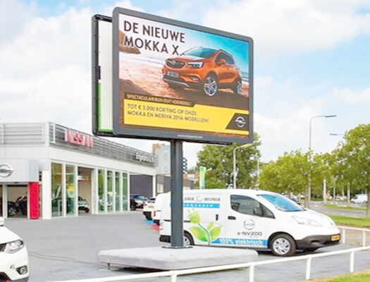 Outdoor-Digital-Billboard Video Full-Colour P10 Groß LED Werbebildschirm