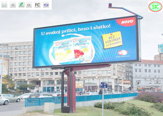 Outdoor-Digital-Billboard Video Full-Colour P10 Groß LED Werbebildschirm