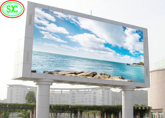 Außen-Wasserdichte Stahlschrank Werbung Led Displa SMD Vollfarbe Led-Panels Werbung Led-Bildschirm