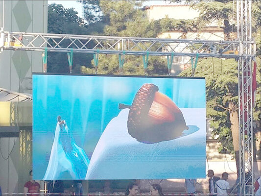 Wasserdicht IP65 Outdoor P5 Vollfarbe Event Bühne Hintergrund Led Video Wandbildschirm