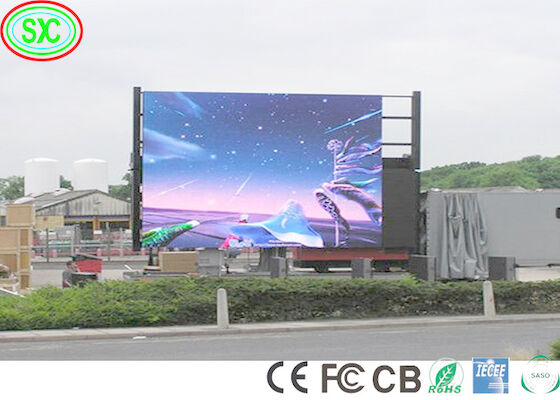 32*16 HD 10000 Punkte/Quadratmeter P10 Outdoor Led Billboard Epistar Chip led digitale Anzeigetafel