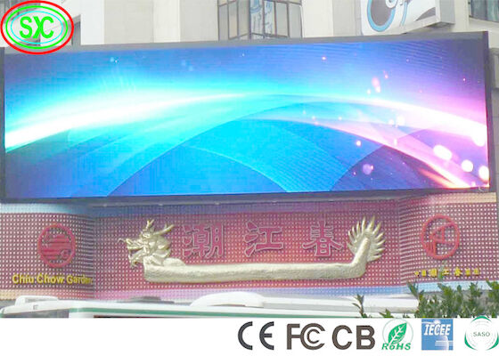 32*16 HD 10000 Punkte/Quadratmeter P10 Outdoor Led Billboard Epistar Chip led digitale Anzeigetafel