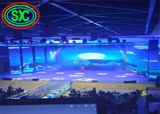 Guter Preis Wasserdichte Miet-LED Videowand 40W RGB SMD1921 P3.91 Online