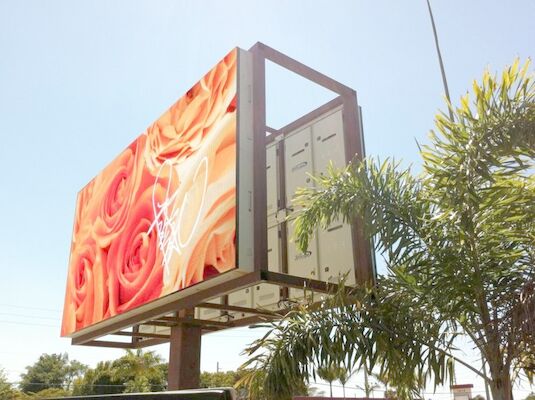 Outdoor-Werbung LED-Billboard-Straße P10 Vollfarb-LED-Display-Panels mit Spalte