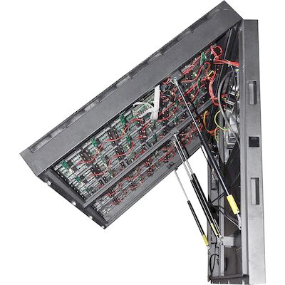 6mm Pixel Pitch Outdoor Full Color LED Display Drahtlose Steuerung Vorder-/Hinterseite IP65/IP54 Eisenstahlschrank 32,5kg Gewicht