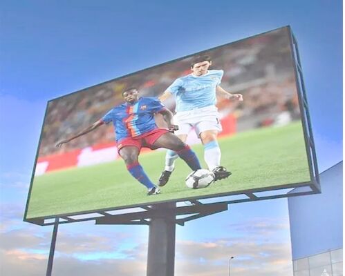 Billboard Outdoor LED Video Wand P8 Hochhelligkeit Druckguss Aluminium Vollfarb-LED-Display