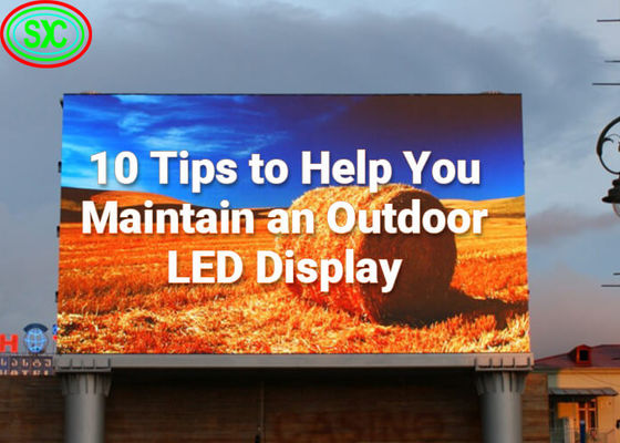 Werbung im Freien P10 Nationstar Pantalla führte Platten-Videowand-Bildschirmanzeige