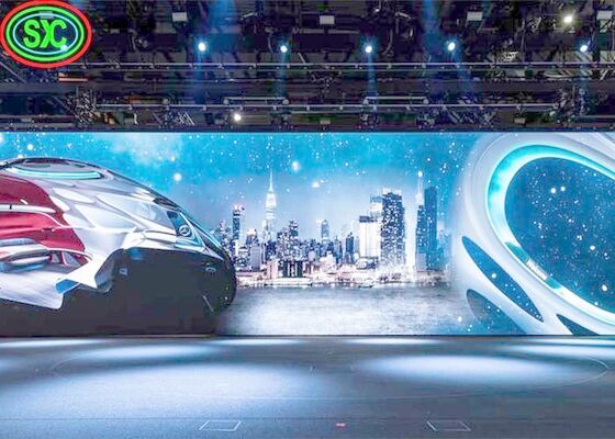 SMD2121 P4 Indoor HD Video Led Modul Bildschirm, Druckguss Aluminium Gehäuse Led Display