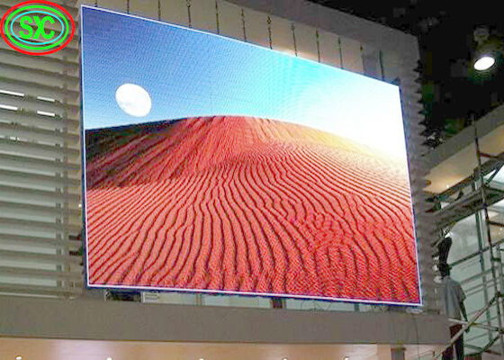 SMD2121 P4 Indoor HD Video Led Modul Bildschirm, Druckguss Aluminium Gehäuse Led Display