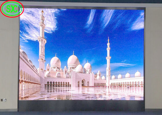 SMD P3.91 P4.81 Indoor Led Video Wand Hintergrund 500*1000mm Schränke Bühnen-LED-Bildschirm