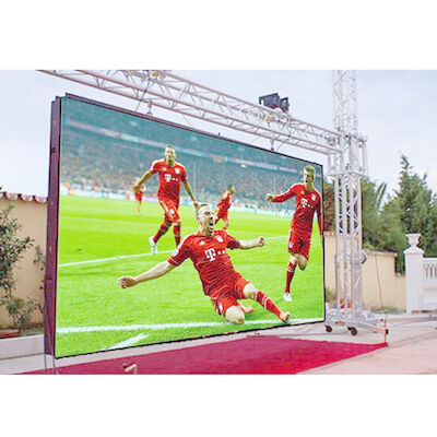 Außenwasserdichte P6-Bildschirme LED-Videowand für Schauspielstätten