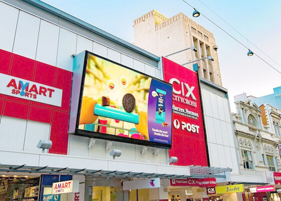 P10 Werbe-LED-Display-Bildschirm Außen-Full-Colour-Hochhelligkeits-Video-Panel