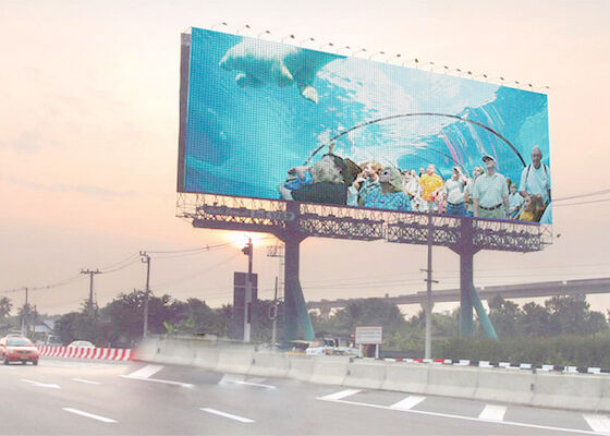 Hohe Helligkeit Klares Bild P6 2x3m Werbung Outdoor Full Color Led Display Bildschirm