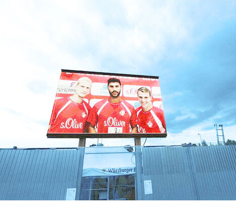 Video Großer Bildschirm P10 Vollfarbe Outdoor Werbung Led Display Bildschirm