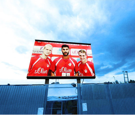 P10 Außen-LED-Bildschirm 10mm Pixel-Pitch IP65 wasserdicht