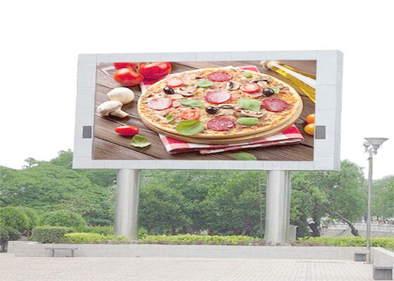 Außenwasserdicht P10 Vollfarb-LED-Display Bildschirm Werbeplakat mit Spalte