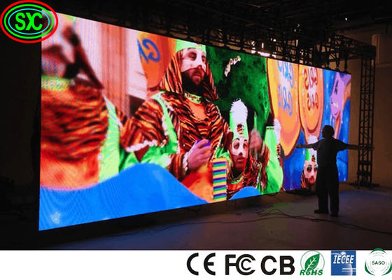 FCC 400 W/m2 Festgefestigte LED-Anzeige in Innenräumen Tiefstand 2,5 mm in Innenräumen Vollfarbe LED-Anzeige in Innenräumen Vollfarbe LED-Anzeige