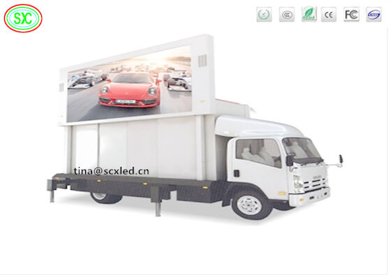 Outdoor Full Color P6 Digital Out of Home Werbung mit Led-Billboard-Lkw