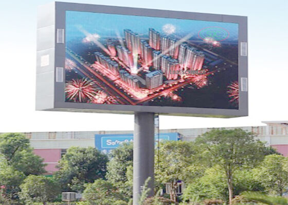 SMD IP65 Outdoor Full Color LED Display Bildschirm P10 Gebäudewerbung LED-Plakette