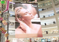 transparentes geführtes Plakat SMD1921 1500cd/sqm P3.91 für Einzelhandelsgeschäft