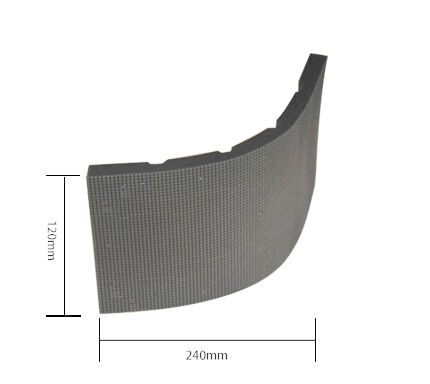 P4 Kurve LED Video Bildschirm Vorhang Flexible LED Display Modul in voller Farbe