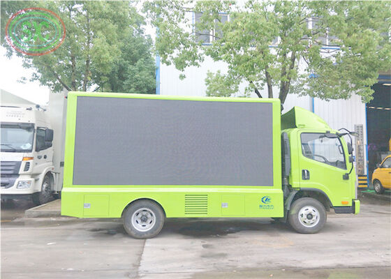 Drei Seiten Außenanhänger Lkw LED-Signal LED-Bildschirm Frontpflege LED-Bildschirm