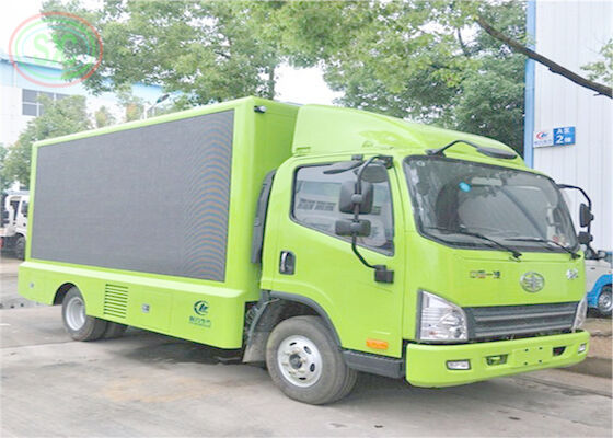 IP65 Video Digital Truck Montiert Led-Display in voller Farbe 10mm Pixel Pitch