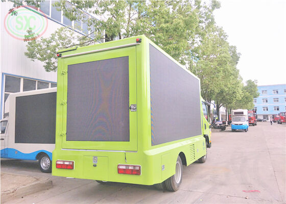 Drei Seiten Außenanhänger Lkw LED-Signal LED-Bildschirm Frontpflege LED-Bildschirm