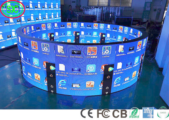 360° Outdoor Vollfarbspalte Kugel LED-Display Bildschirm