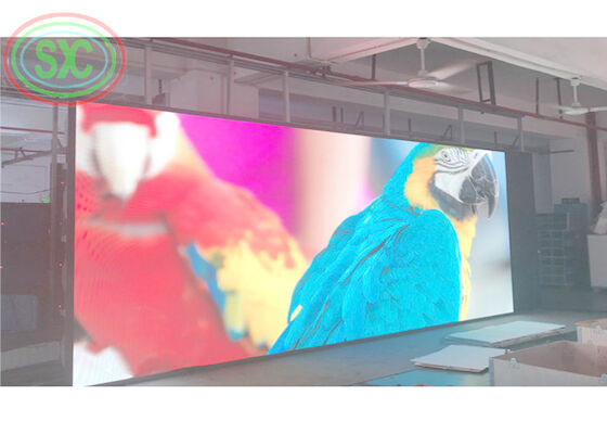 P4 Outdoor Full Color HD RGB LED-Gießbildschirm aus Aluminium 960*960MM Schrank