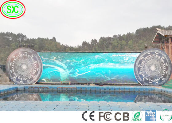 RGB 6000nits SMD3535 Außenwerbung Led-Bildschirme P8 LED-Werbewerbungsbildschirm