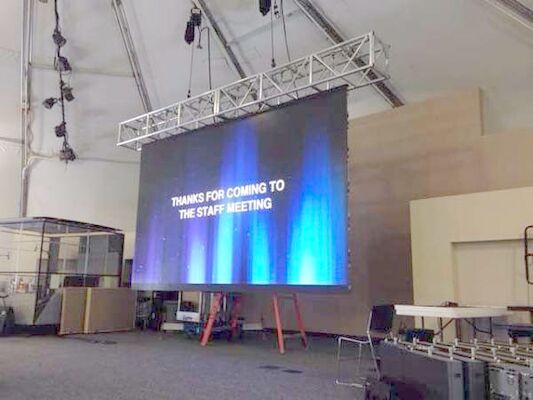 P3.91 LED-Leihbildschirm für Kirchen, Shows, Veranstaltungen und Hochzeiten Dreijährige Garantie