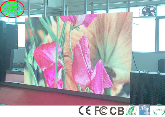 Vermietung 1200nits P3.91 Innenraum Vollfarb-LED-Display 450W Vollfarb-LED-Display