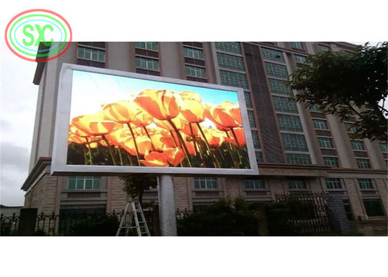 Outdoor-Full-Color-LED-Display mit langlebigem, versiegeltem Moduldesign und Super-Anti-UV-Schutz für raue Umgebungen