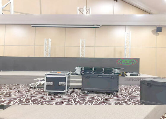 Magnetische Innenraum-Full-Colour-P3-Led-Videowandbildschirm 1R1G1B für feste Installation