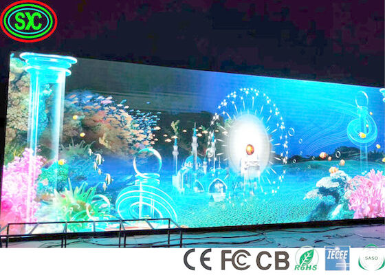 P4 IECEE SABER Indoor Led Video-Bildschirme SMD2121 IP31 für die Bühne Vollfarb-LED-Bildschirm