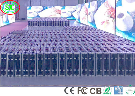 P3 300W/M2 CB Indoor Full Color LED Display SMD2121 1R1G1B Vollfarb-LED-Bildschirm