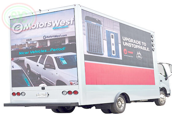 China Full Color Led Mobile Truck P5 Mobile LED Werbeplakate Bildschirm im Freien