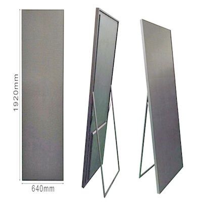Innenraum P3 Portable Led Poster Bildschirm Vollfarbe mit Aluminium-Schrank