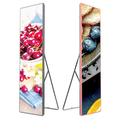 Innenraum P3 Portable Led Poster Bildschirm Vollfarbe mit Aluminium-Schrank