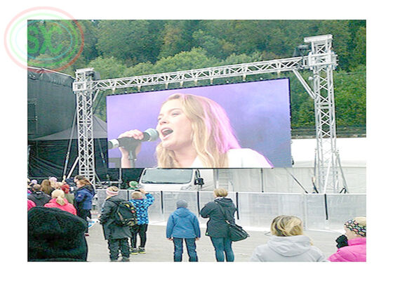 P3.91 LED-Wand-LED-Bildschirm, Fernbedienung mit HD-LED-Display mit allen Zubehörteilen