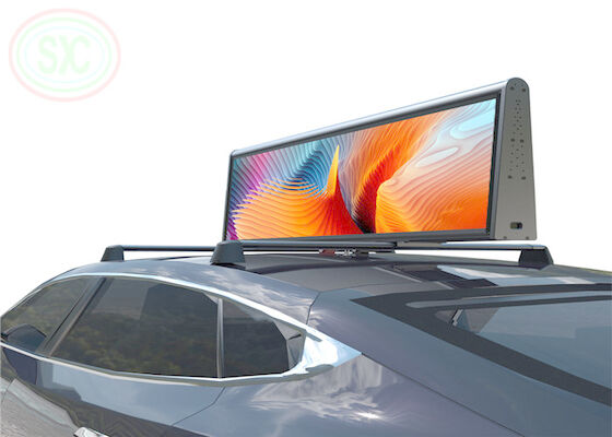 Außen-Doppelseitige P5 HD Vollfarbe Auto-Taxi-Dach-Led-Schild-Display