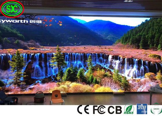 Guter Preis SMD-LED-Bildschirm 320*160mm Modulgröße Regelmäßiger Schrankgröße 960*960mm Durchschnitt 180W/m2 Stromverbrauch Online