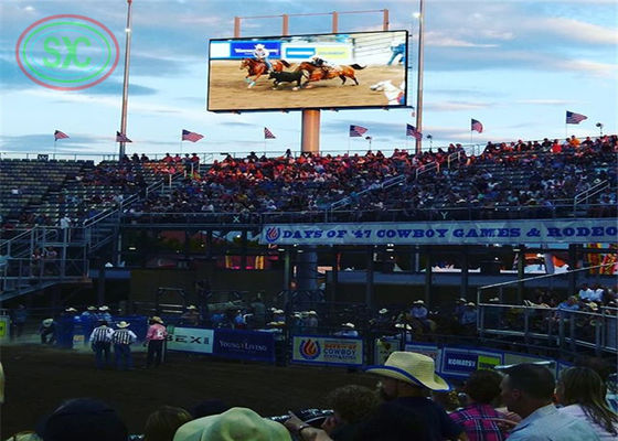 60Hz-Bildrate Kaltgewalzte Stahl Sportstadion LED-Scoreboards für Wettbewerbe