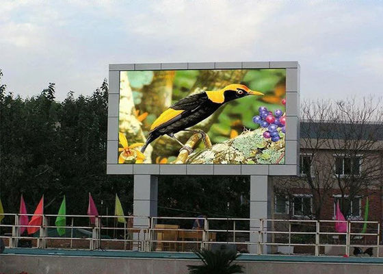 LED-Display Bildschirm Festinstallation P10 Außen-Full-Colour-LED-Werbung