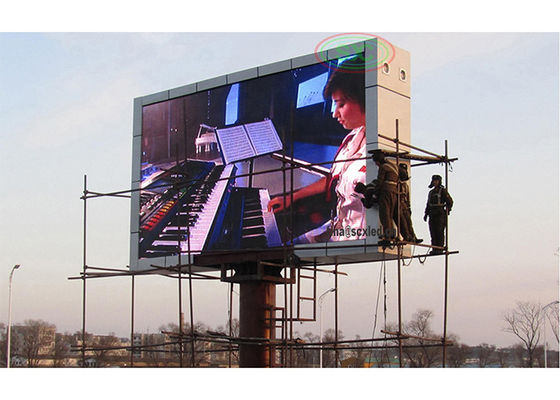 LED-Display Bildschirm Festinstallation P10 Außen-Full-Colour-LED-Werbung