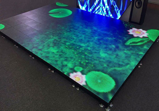 Indoor Outdoor Vollfarbe hochauflösende Leichtgewicht Interaktiv Anti-Kollision LED Tanzfläche