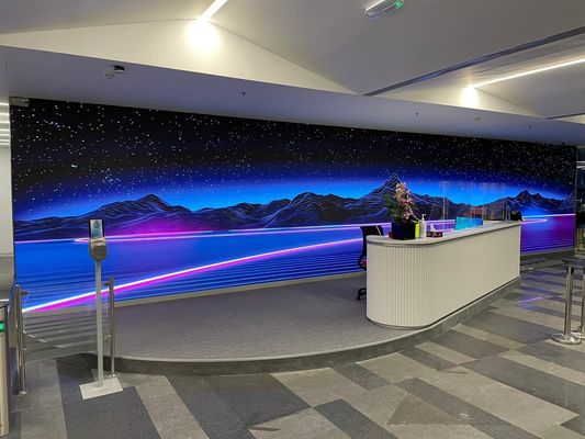 Hohe Helligkeit Innenraum Vollfarbe P3 LED Druckguss Aluminium Bühnenbildschirm, 64 Punkte x 64 Punkte