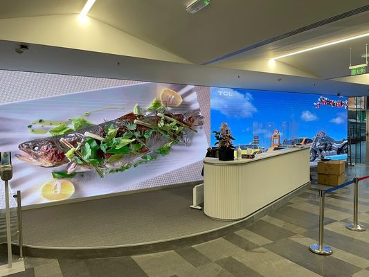 Guter Preis Flexible HD Digital geführte Anzeige des LED-Anzeigen-Moduls P4.8 im Freien, 500x500mm Kabinett, 1920hz Bildwiederholfrequenz, Helligkeit 5600 Online